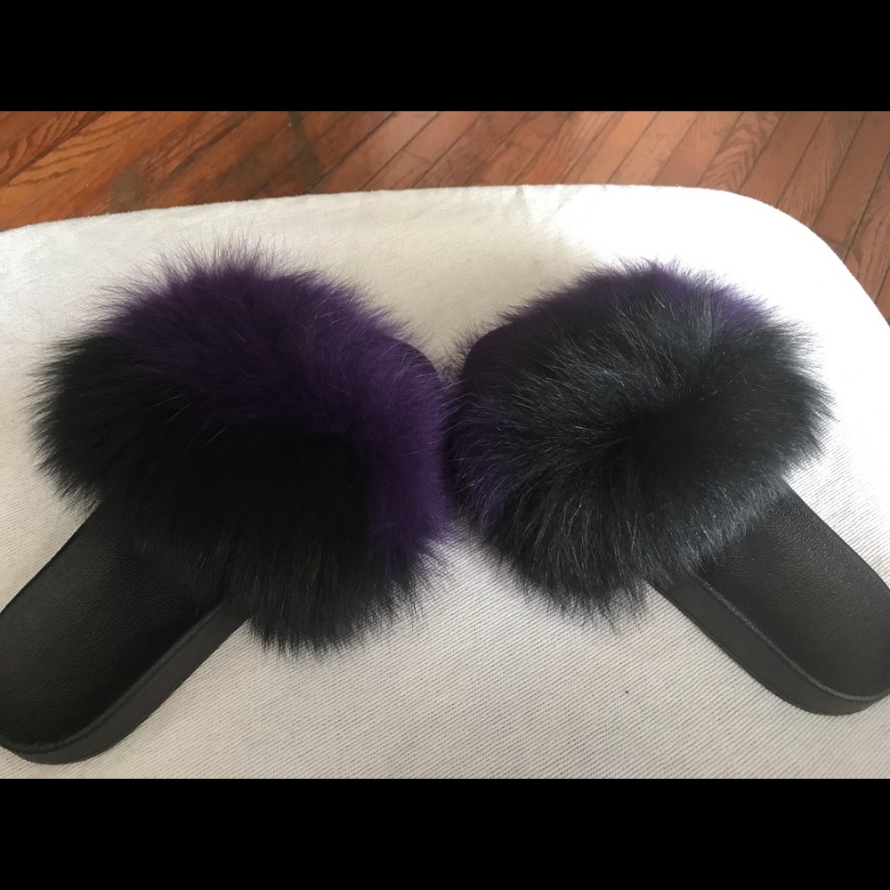Woman slides